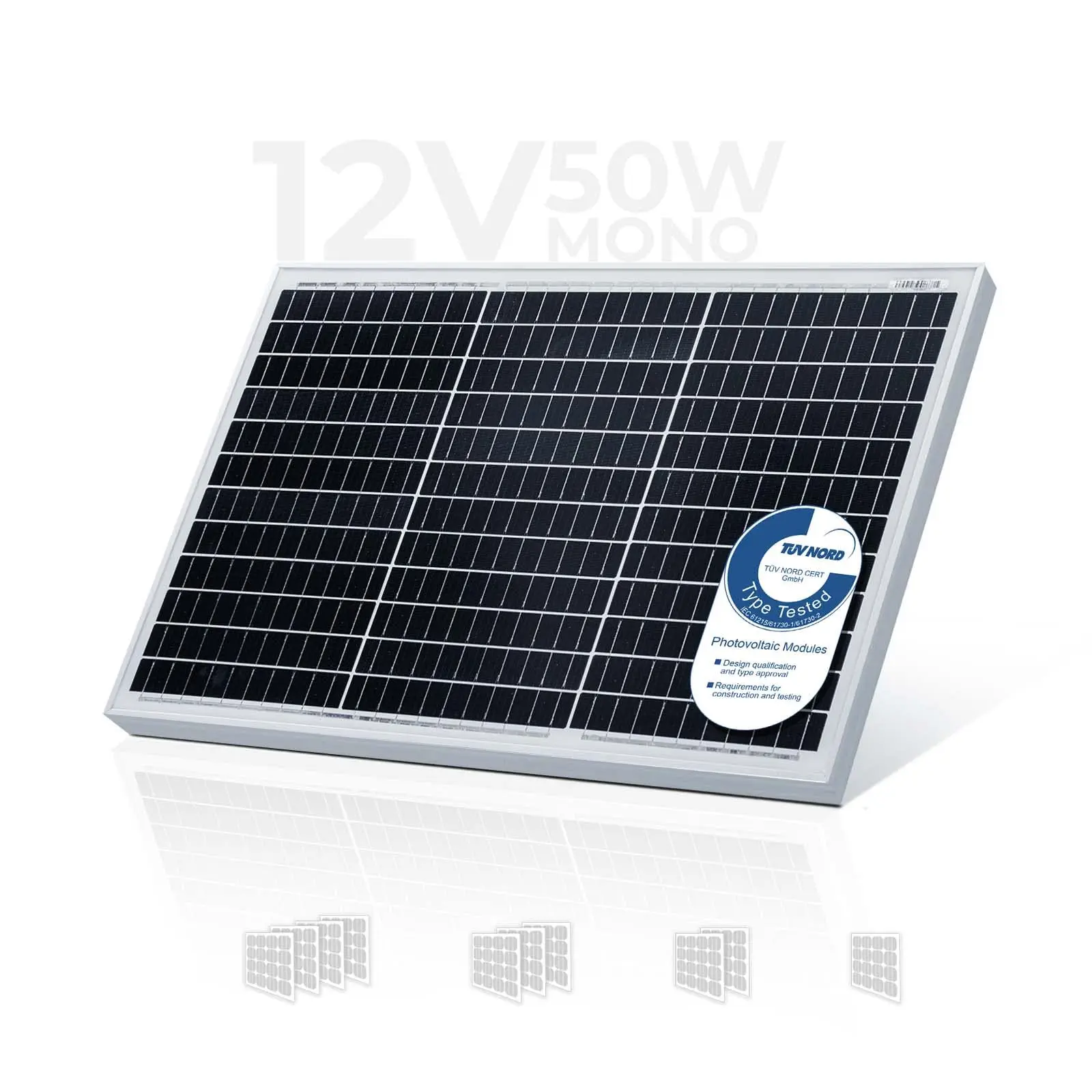 Monocrystalline solar Panel, various models according to Power, for 12 v battery, set Choice, solar panel, solar Power, Yangtze Power
