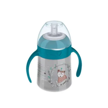 Taza con Pajita Lovi Straw Beginner Indian Summer 150 ml Antiderrame