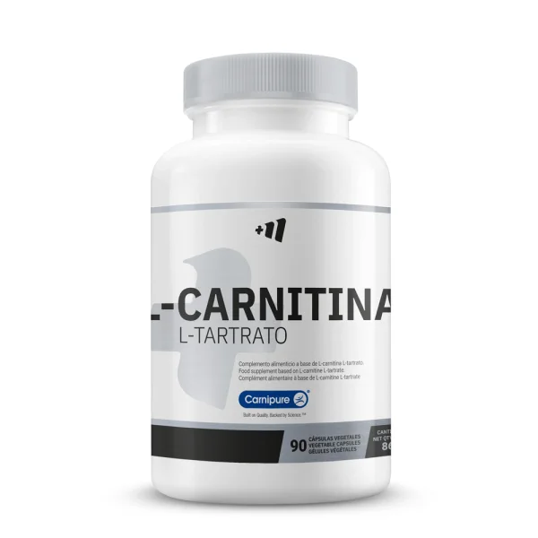 L-Carnitina Carnipure® L-Tartrato 1500mg - 90 Cápsulas Vegetales de MM Supplements