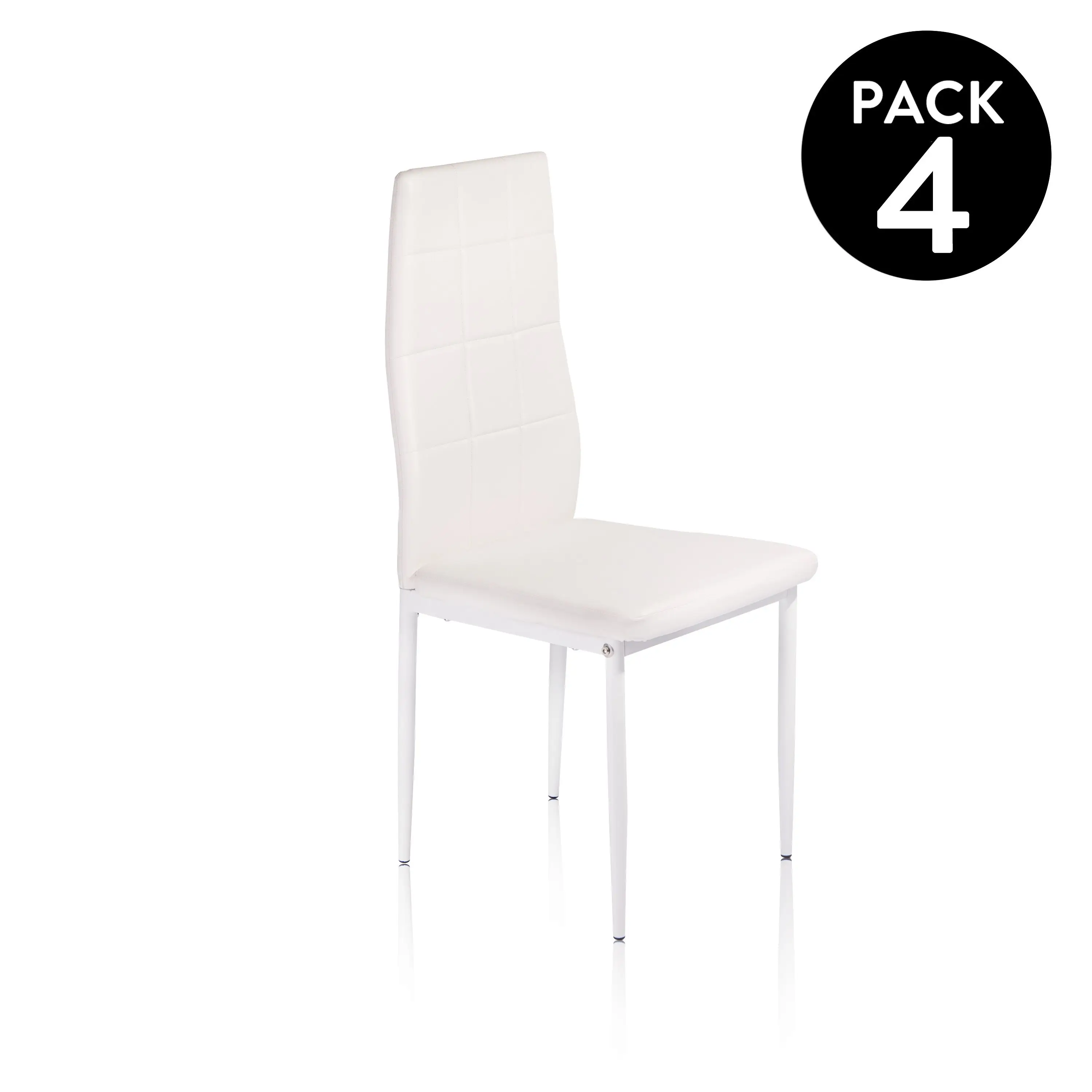 Pack 4 sillas de comedor Laia
