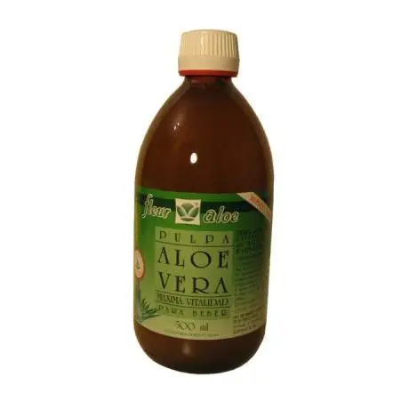 Aloe Vera pulp 100 Eco 500ml Fleuraloe