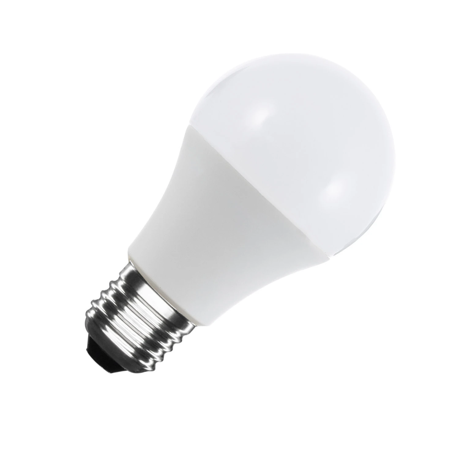 Ledkia Bombilla LED 12/24V E27 6W 510 lm A60  No Flicker 3000K Blanco Cálido