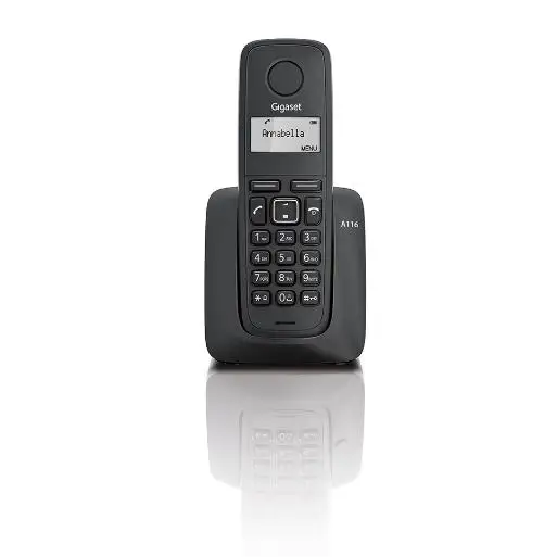 Gigaset A116 DECT caller ID Black