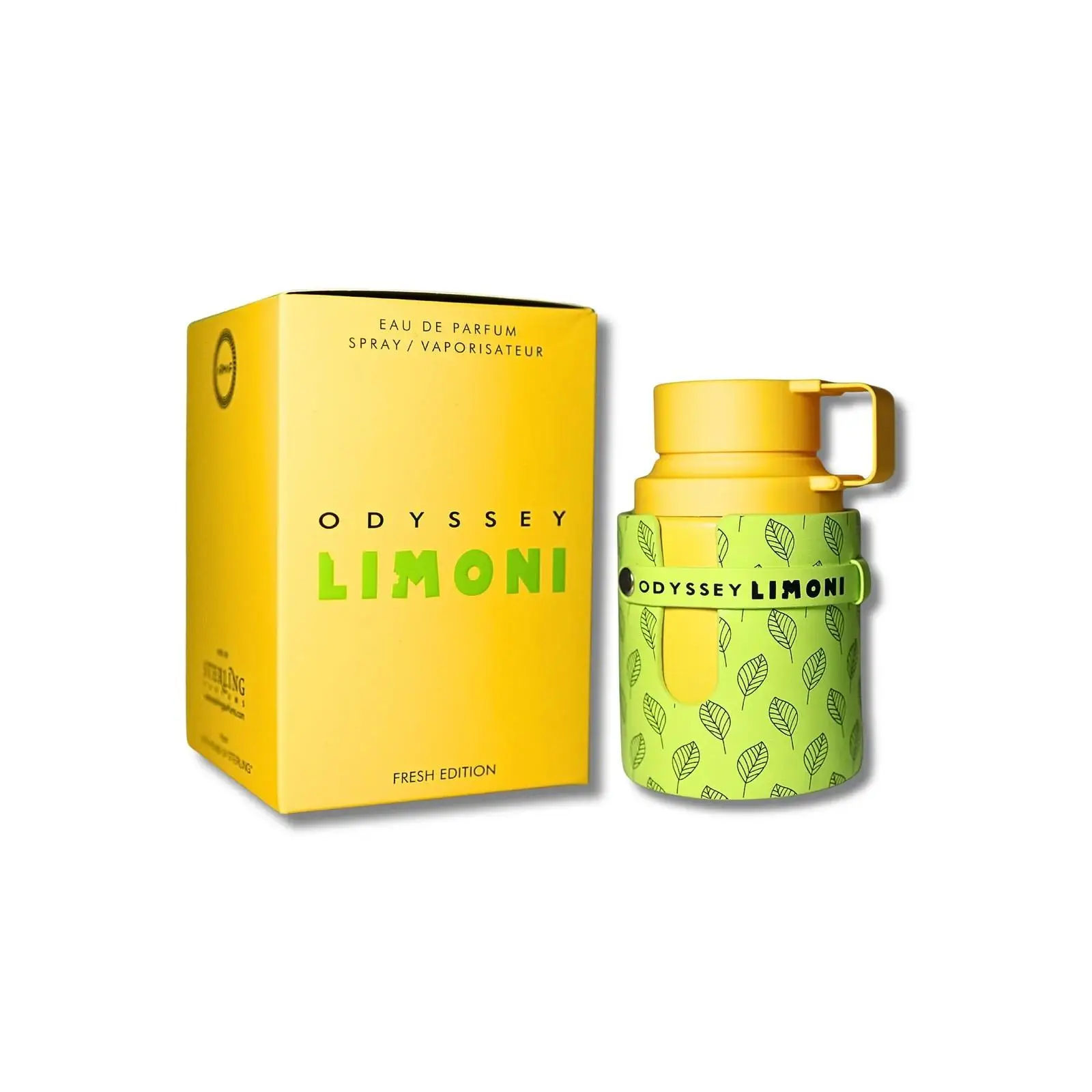 Profumo arabo Odyssey Limoni Fresh Armaf originale al 100% - Fragranza di agrumi di lusso unisex con essenza orientale in esclusiva bottiglia da 100 ml