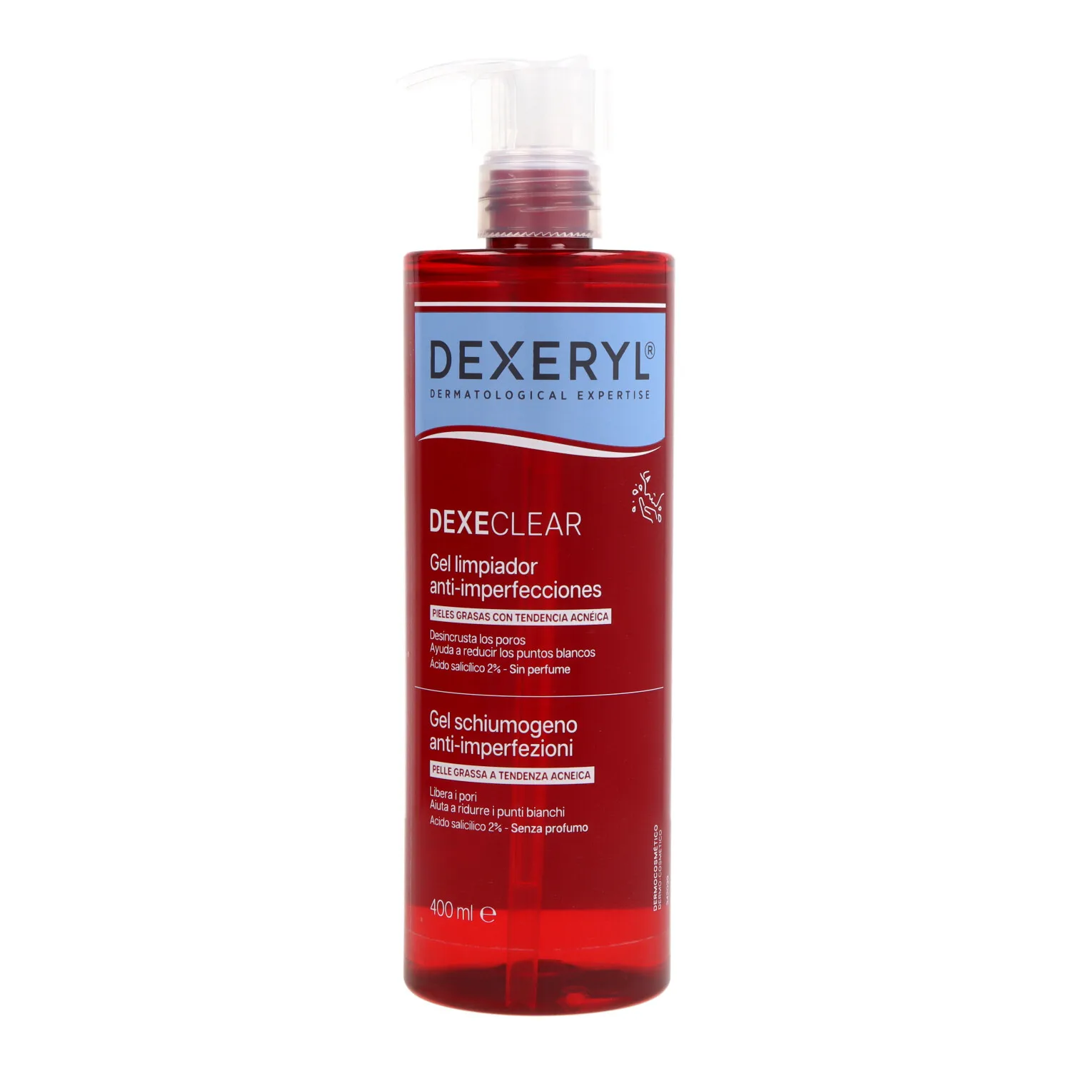 Dexeryl Dexeclear Gel Limpiador Anti-imperfecciones 400ml