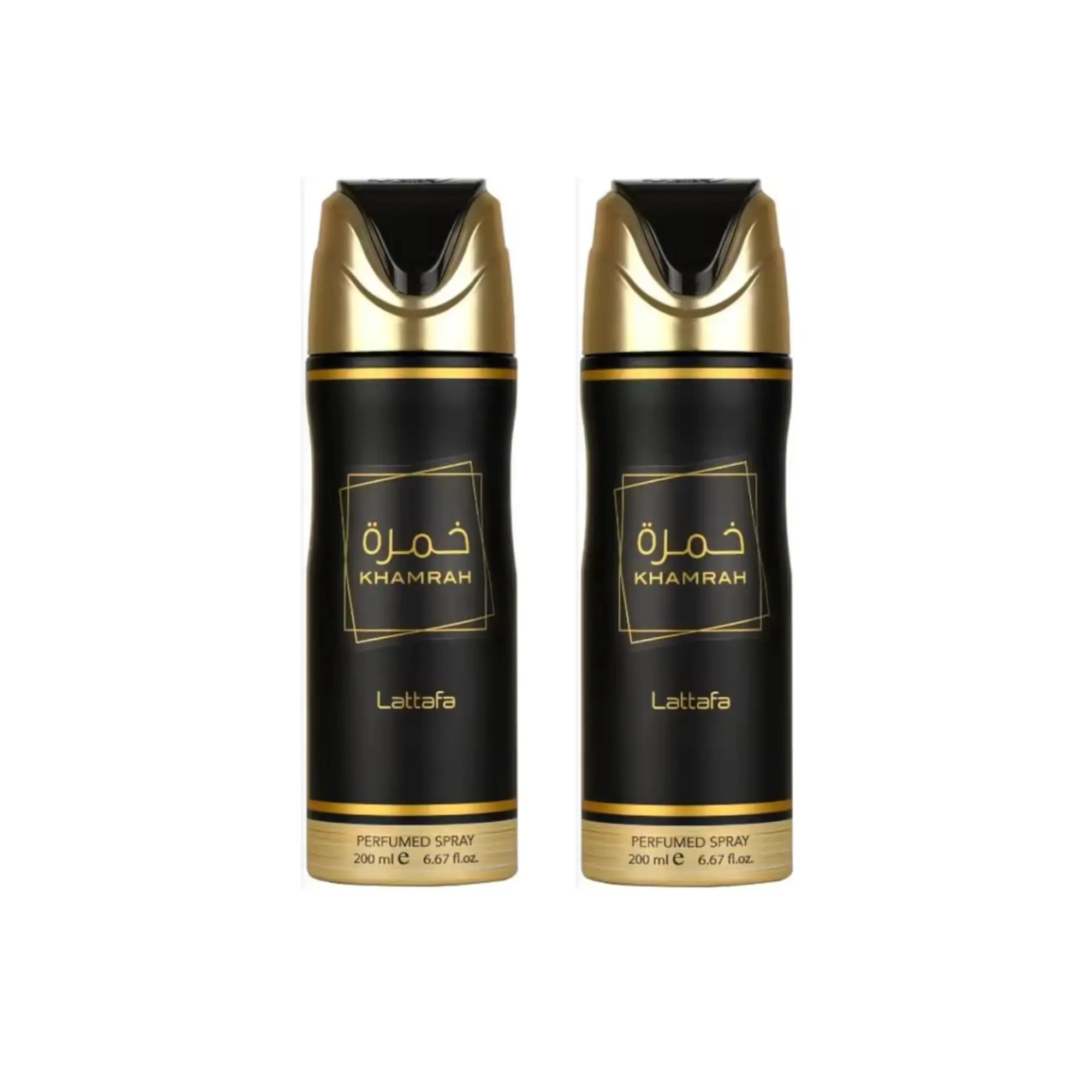 Lattafa Khamrah 2 UNIDADES DESODORANTE 200 ml X2