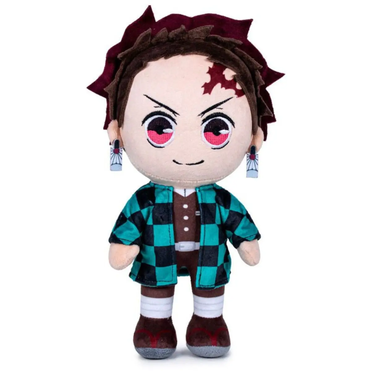 PELUCHE DEMON SLAYER - TANJIRO 27 CM, ANIME, PLAYBYPLAY, MANGA, JUGUETES, 760022691, TIENDA CON LICENCIA OFICIAL, ENVÍO URGENTE 24-48 HORAS PENÍNSULA