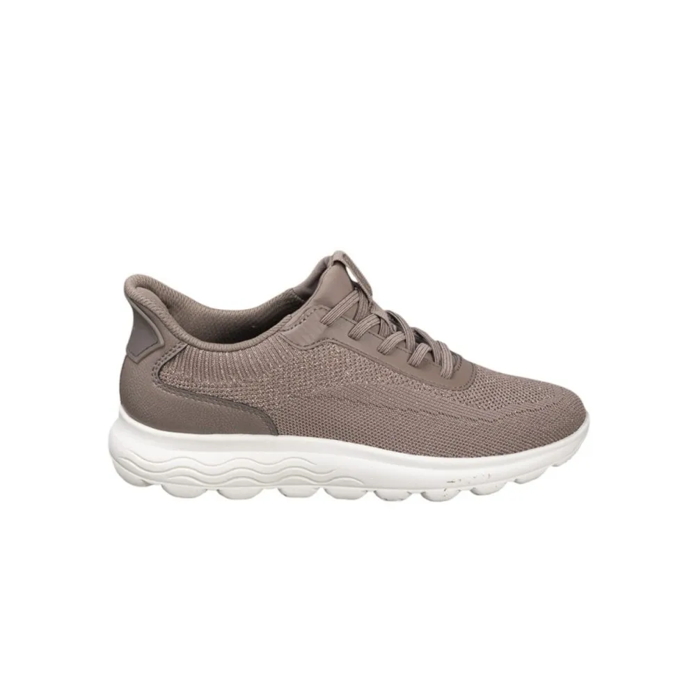 Sneakers Geox Spherica Plus Mujer Taupe