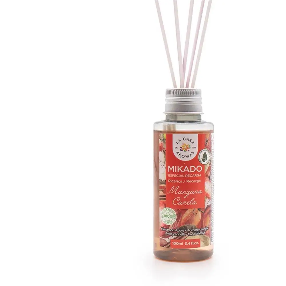 Mikado Aromaterapia Ambientador 100 Ml - Pack 6 Unidades - Variedad de Fragancias Naturales