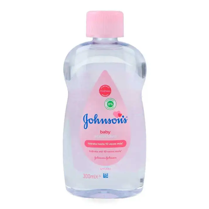 Johnsons Aceite Regular para Bebé 300 Ml - Hidratación y Suavidad para Piel Delicada