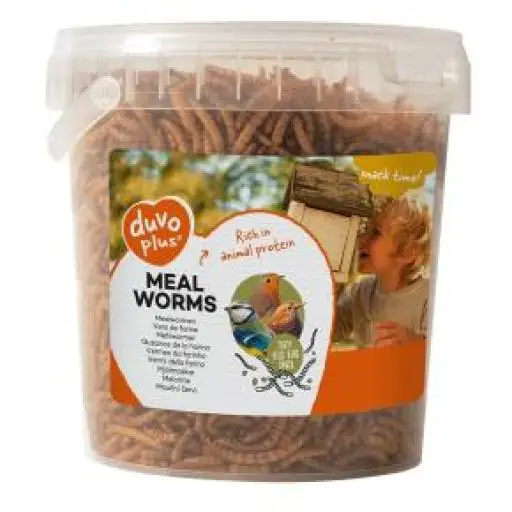 Duvo Plus Gusanos Deshidratados para Pájaros (Pájaros , Comida para pájaros) - 200 GR