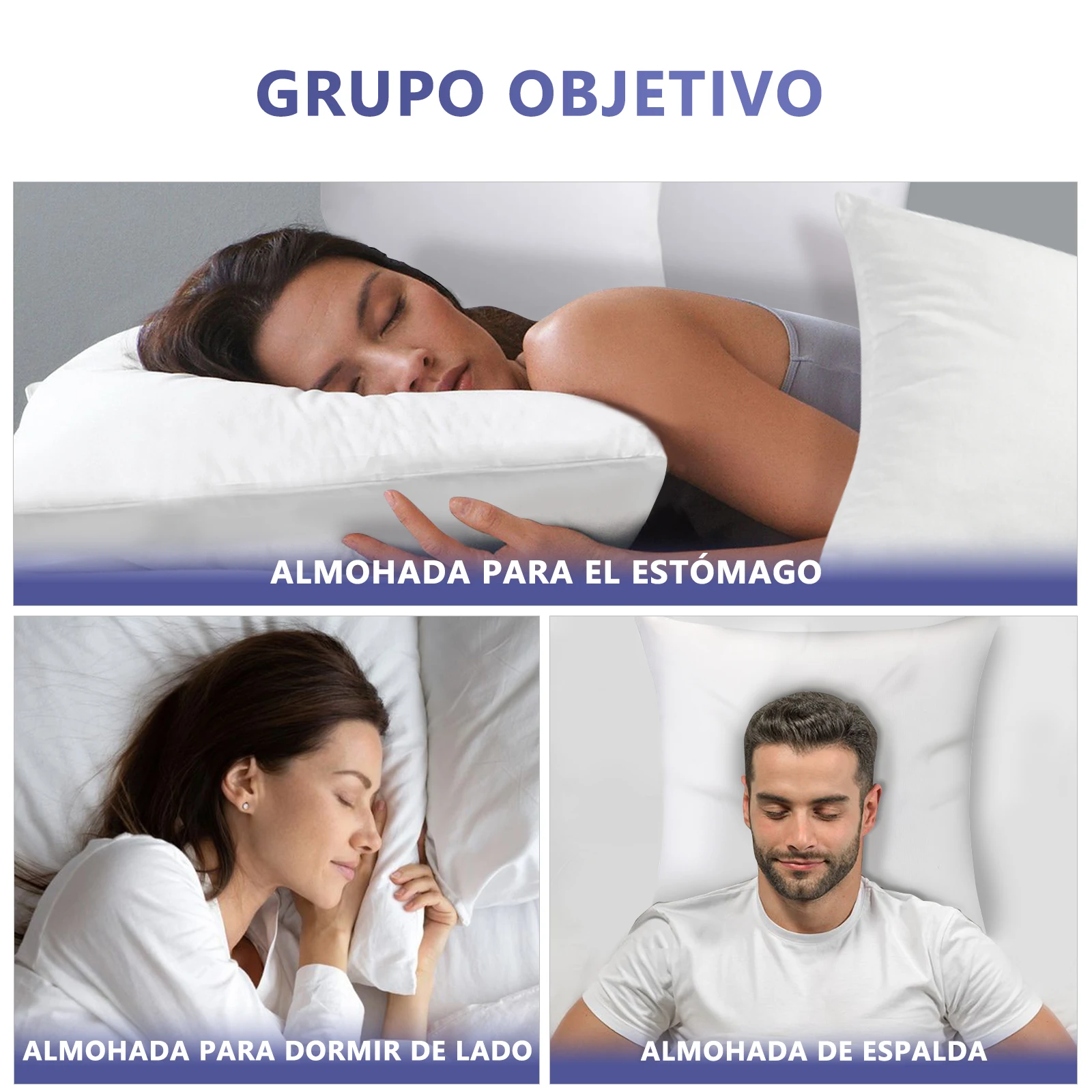 Easyspeed high recovery silicone hollow fiber cushion filling 2 / 4 / 6 units, 100% non-deformable polyester wadding, anti-allergic, hypoallergenic, adaptable to all covers, soft, fluffy, breathable