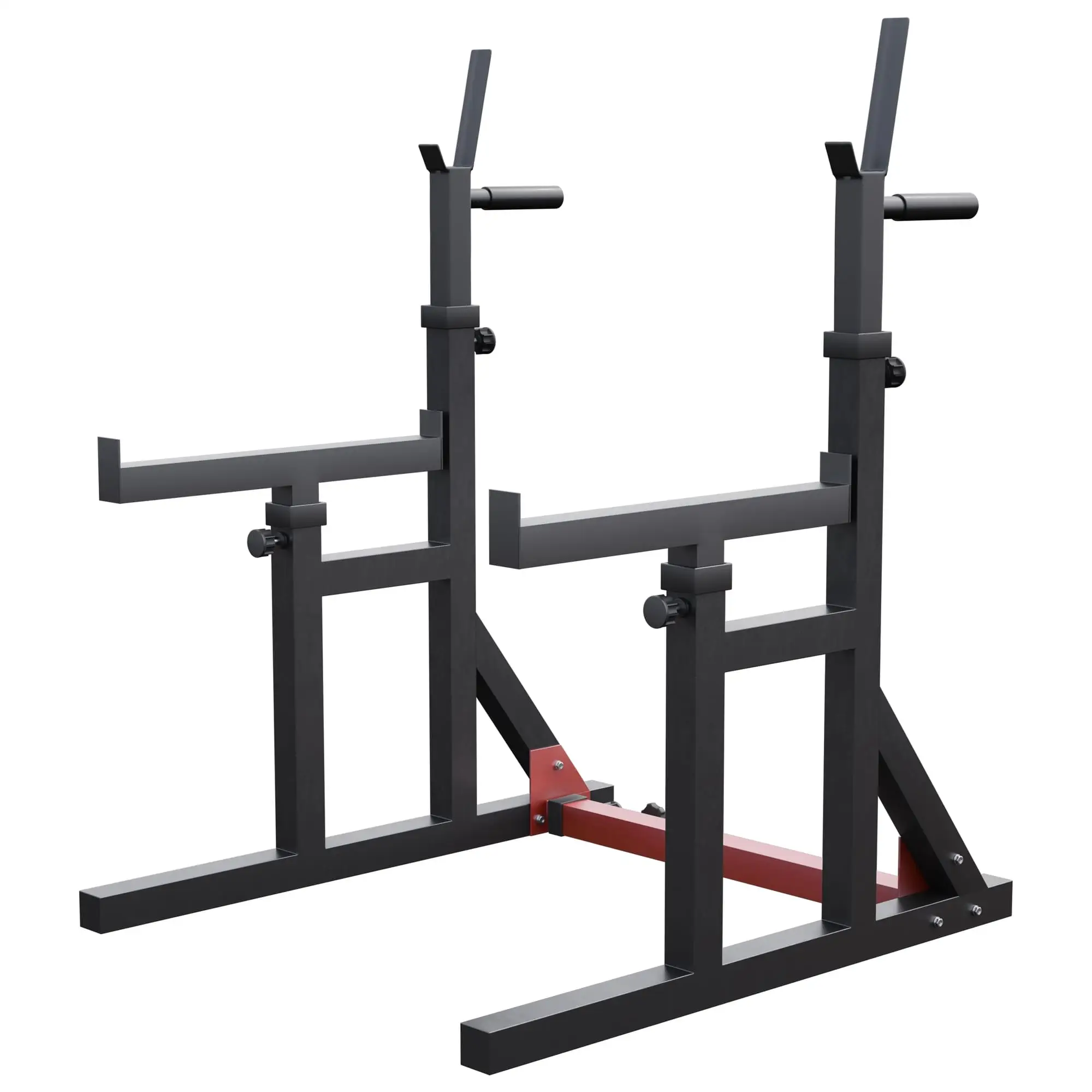 Gorilla Sports Rack de Sentadillas Múltiple con Estantes Ajustables
