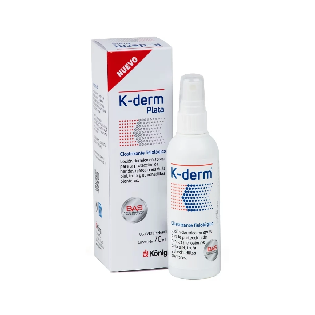 KONIG K derm (70 ml) - K-Derm Spray Protector Cutáneo para Mascotas