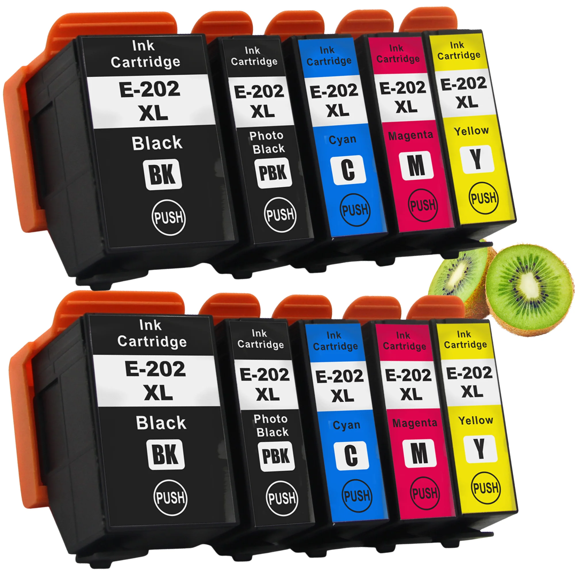 Pack 10 Tintas Compatible Epson 202XL para Epson Expression Premium XP-6000 XP-6005 - Alta Calidad