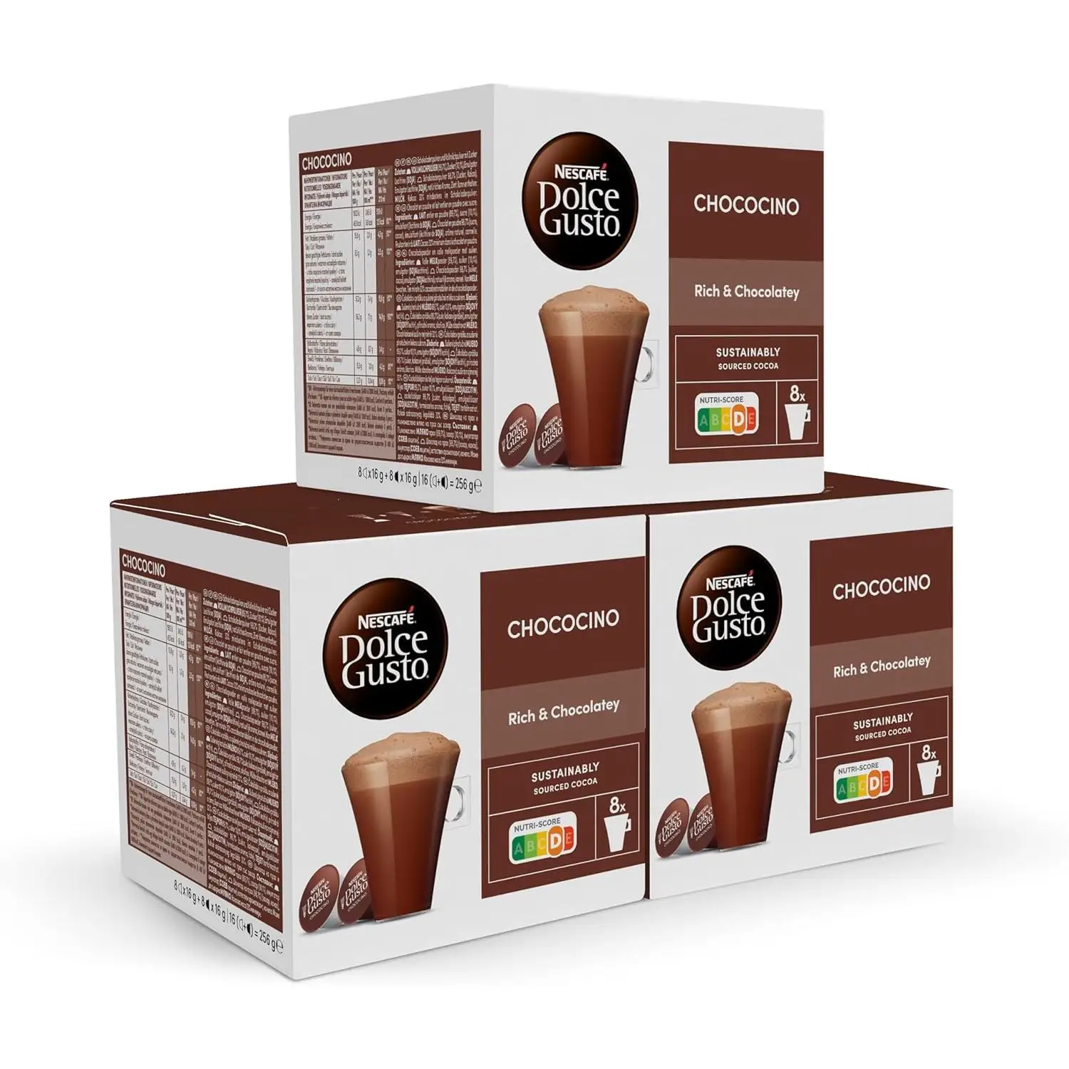 kafee – Der perfekte Kaffeegenuss mit Nescafé Dolce Gusto Chococino in 48 Kapseln