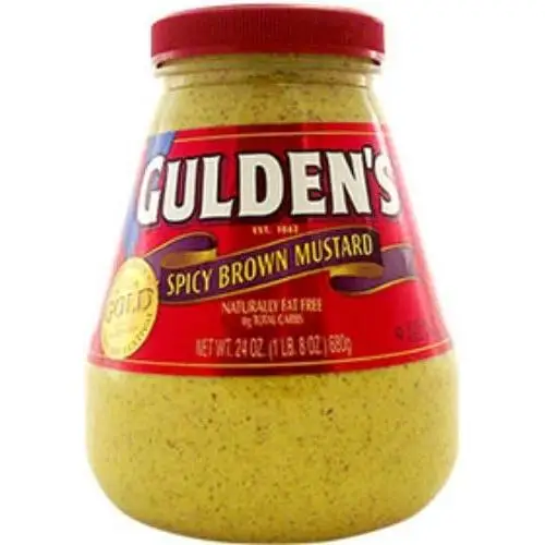 GULDEN'S SPICY BROWN MUSTARD bounce 680G the perfect MUSTARD for your sandwiches and burgers.