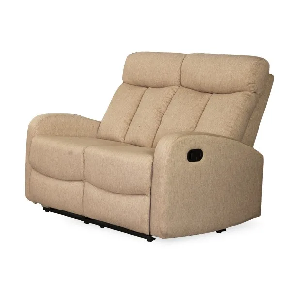 2 seater manual relaxation sofa Siberia model. Available in various colors.