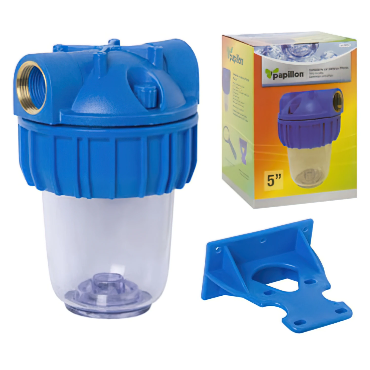 SANCO STORE - MAURER Portacartuchos Filtro Agua    5" Conexion 1"