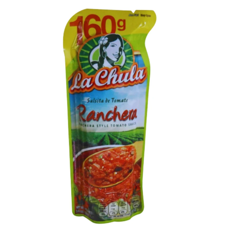 Salsa de Tomate Ranchera 5.6OZ - Marca La Chula - Envío Rápido y Seguro para Comidas Deliciosas con esta Salsa Especializada