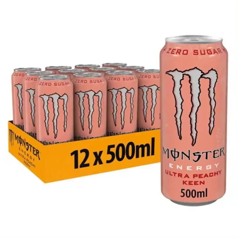 MONSTER PEACHY KEEN latas 500ml- Pack 12 unidades