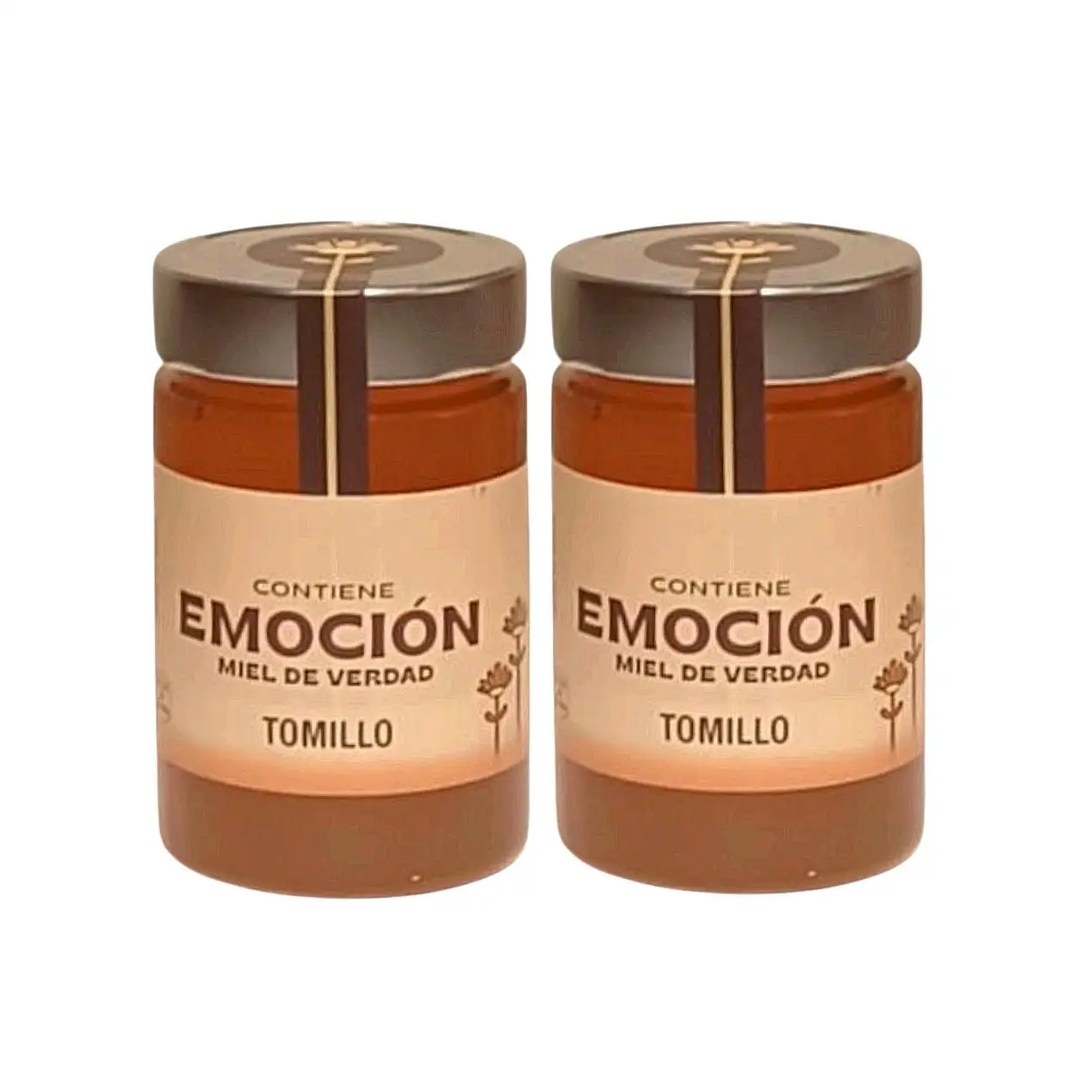 Miel Cruda de Tomillo 100% Pura 500g X 2 UNIDADES