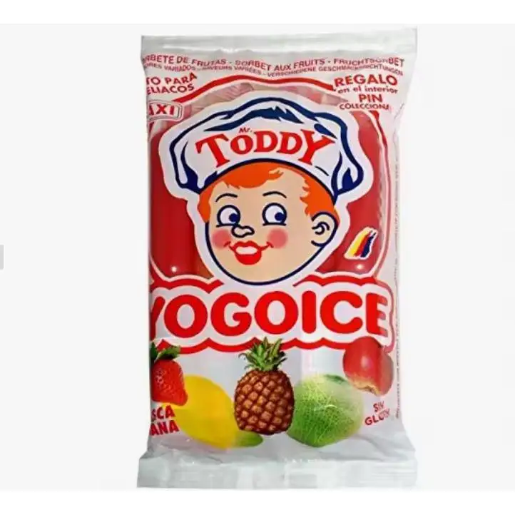 Sorbete YOGOICE Helado - POLO - 8 Paquetes de 12 Unidades