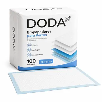 DODA EMPAPADORES PARA PERRO 60X60 CM