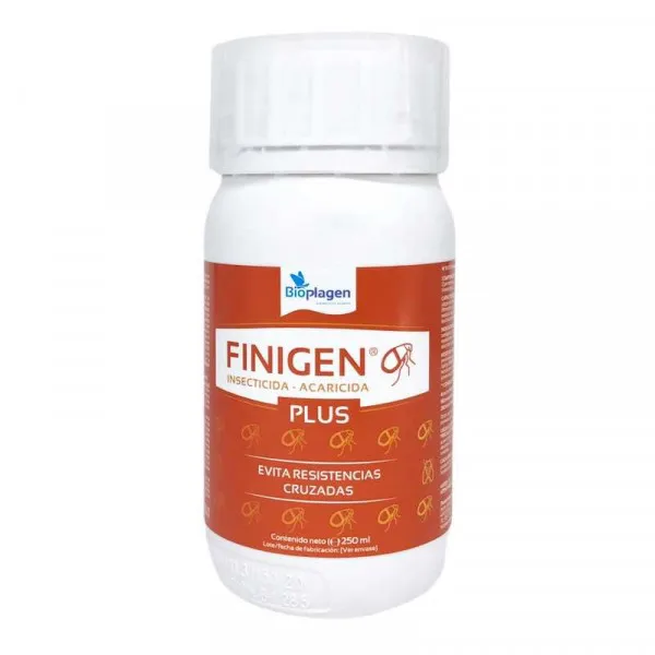 BIOPLAGEN Insecticida Entornos Animales Domésticos y Ganado FINIGEN PLUS, 60 ml