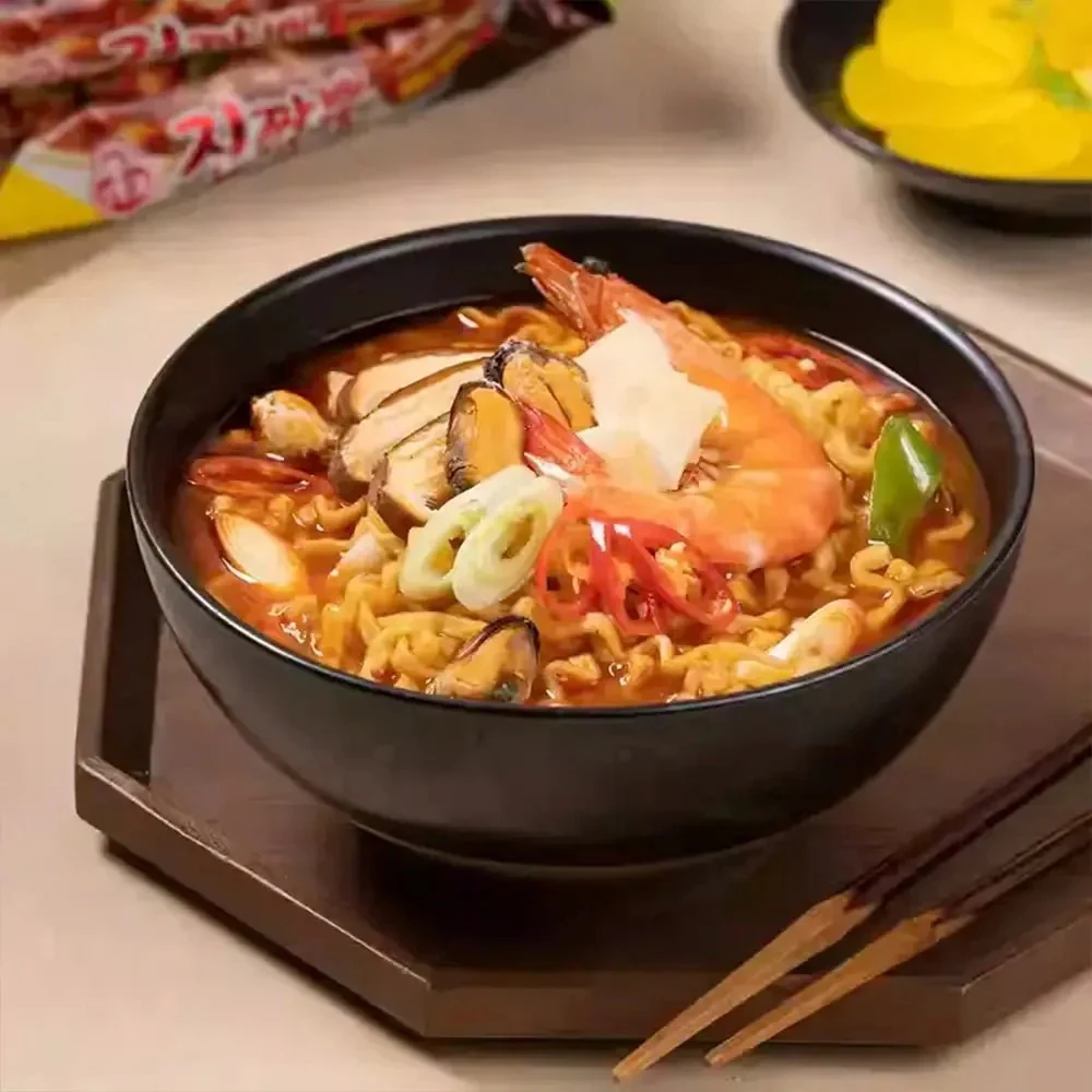 Jin ramen mild ottogi cup 120g x 20u – korean instant noodles in bag