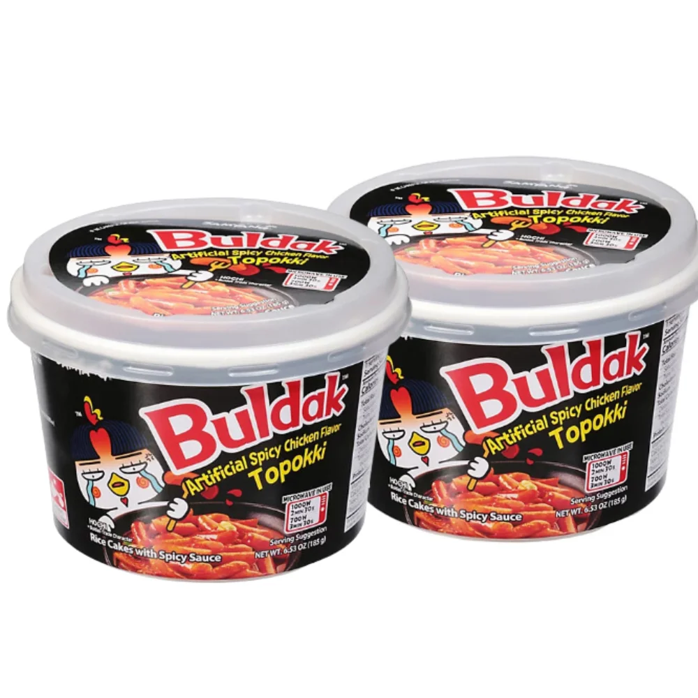 Samyang buldak hot chikken topokki 185 g - pack 2