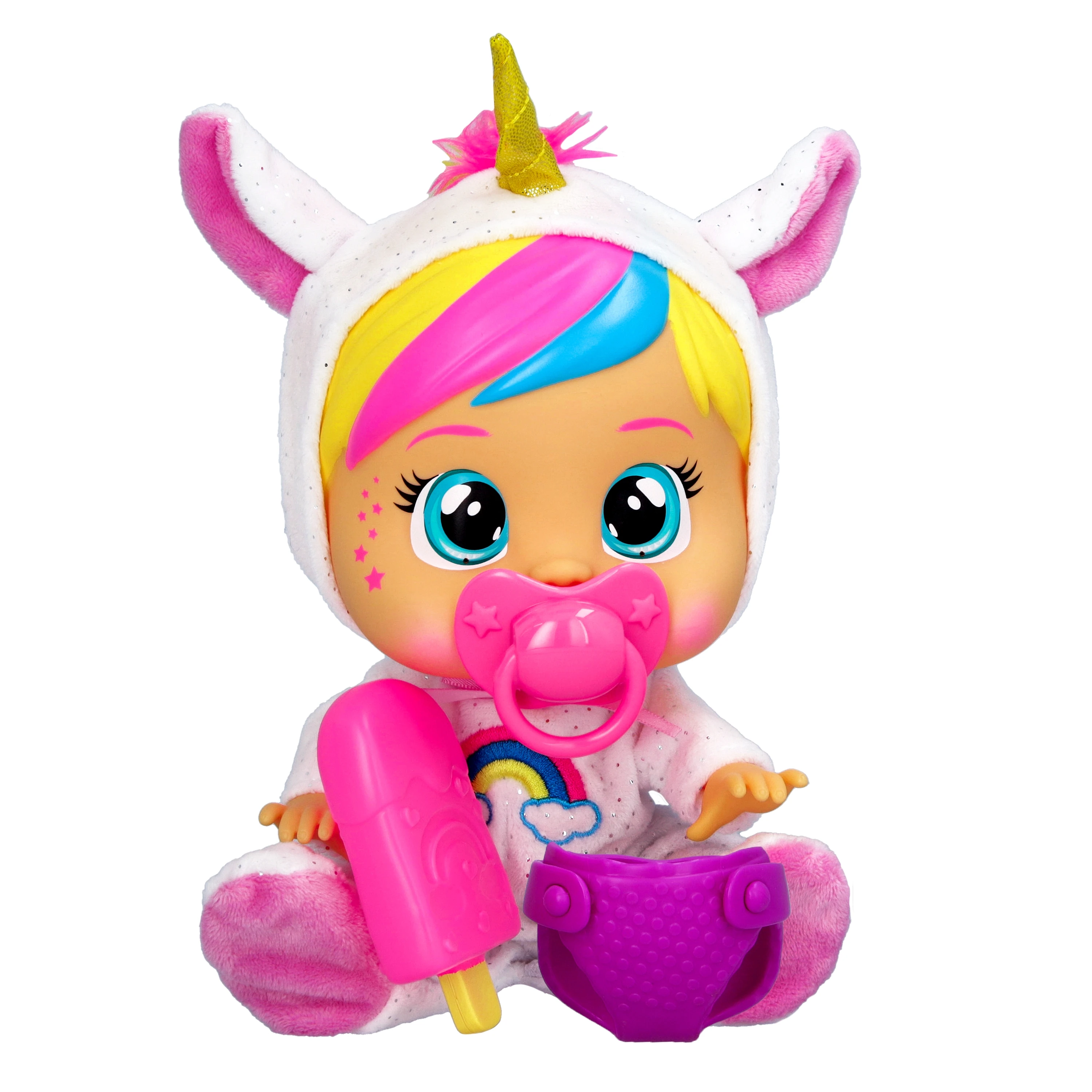 Baby crying Loving Care Fantasy Dreamy | Baby doll crying real tears with pajamas and 3 accessories-toy and gift for 3 year old boys and girls