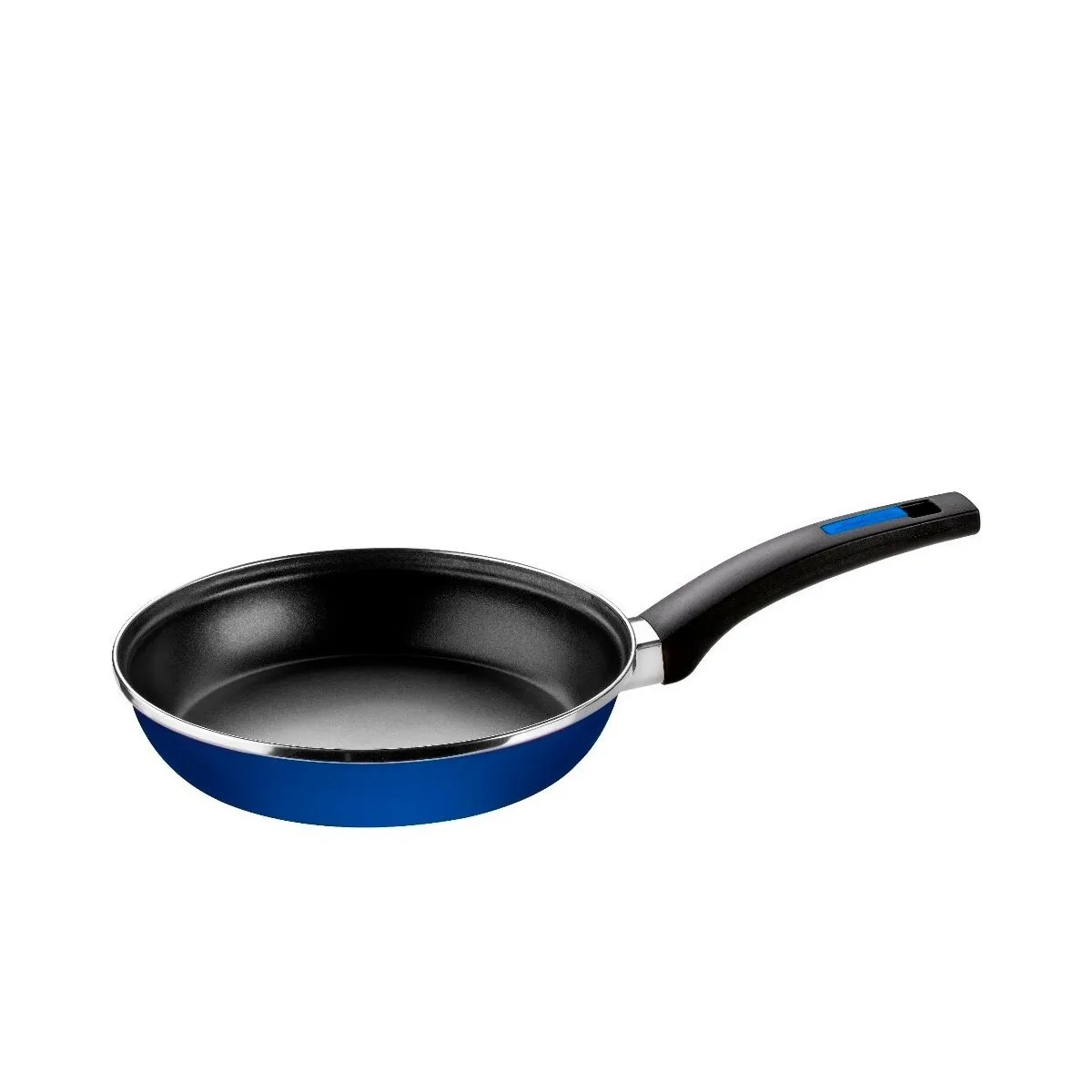 Monix cobalt-nonstick steel enameled pan with Teflon®Classic. 18 to 28 cm. gas cooker pans, vitro induction