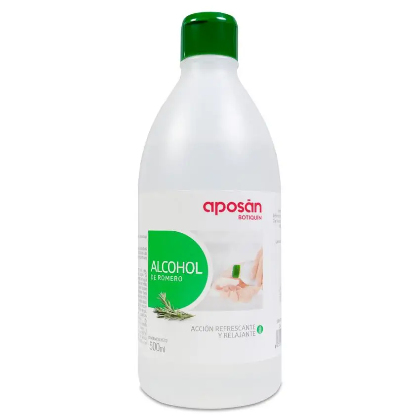 Alcohol Romero Aposan 500 Ml - Desinfectante para la Salud de la Mujer