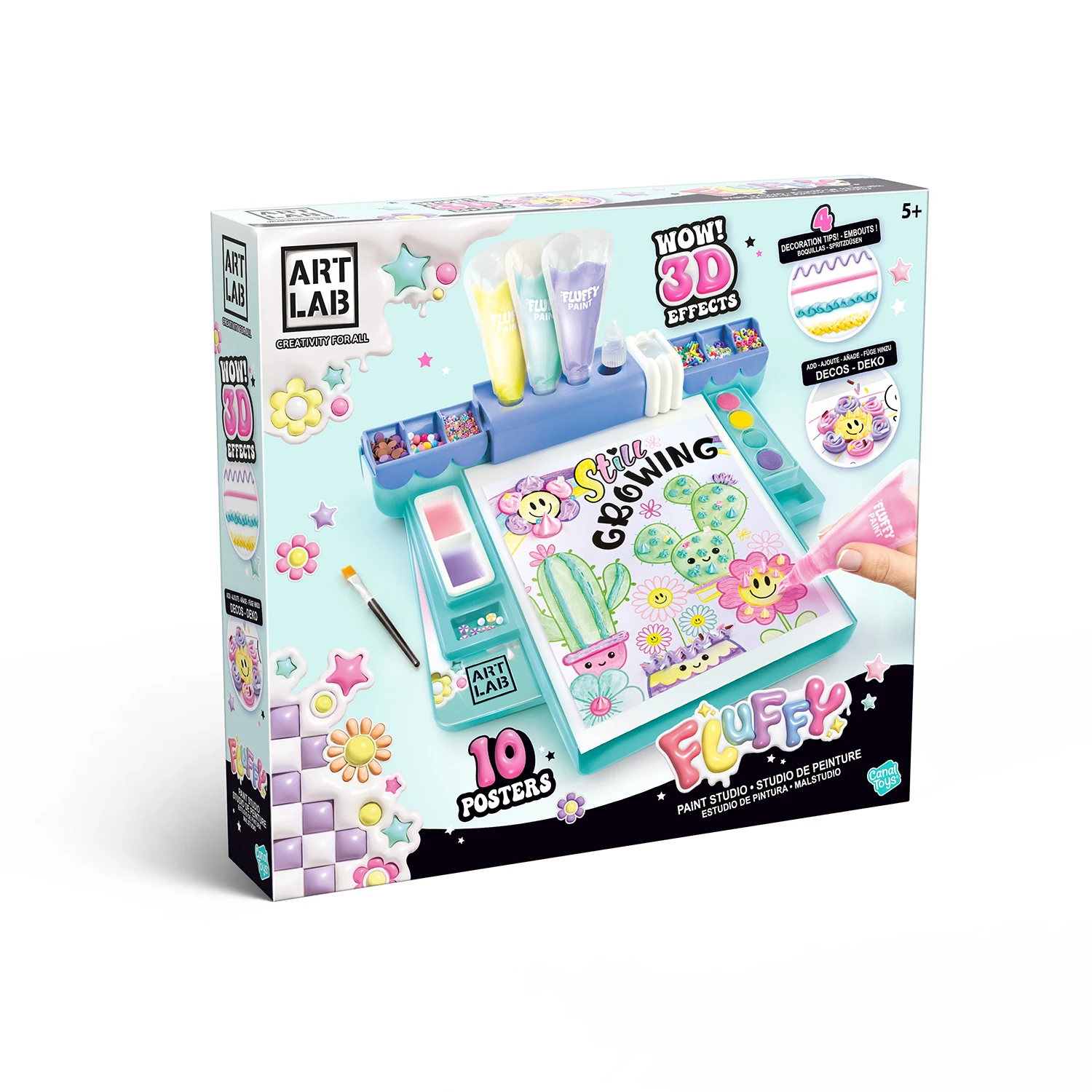 Estudio de Acuarelas 3D - Art Lab - Canal Toys - ART017