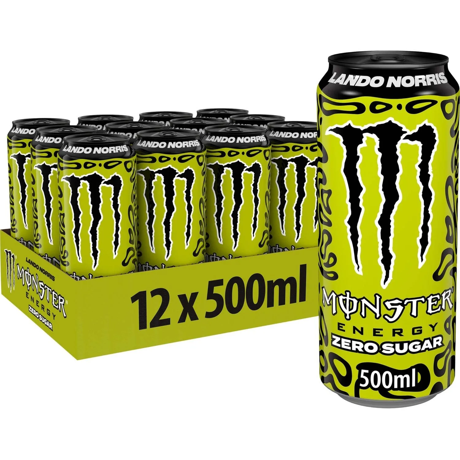 Monster lando norris - 500ml cans - pack of 12 units