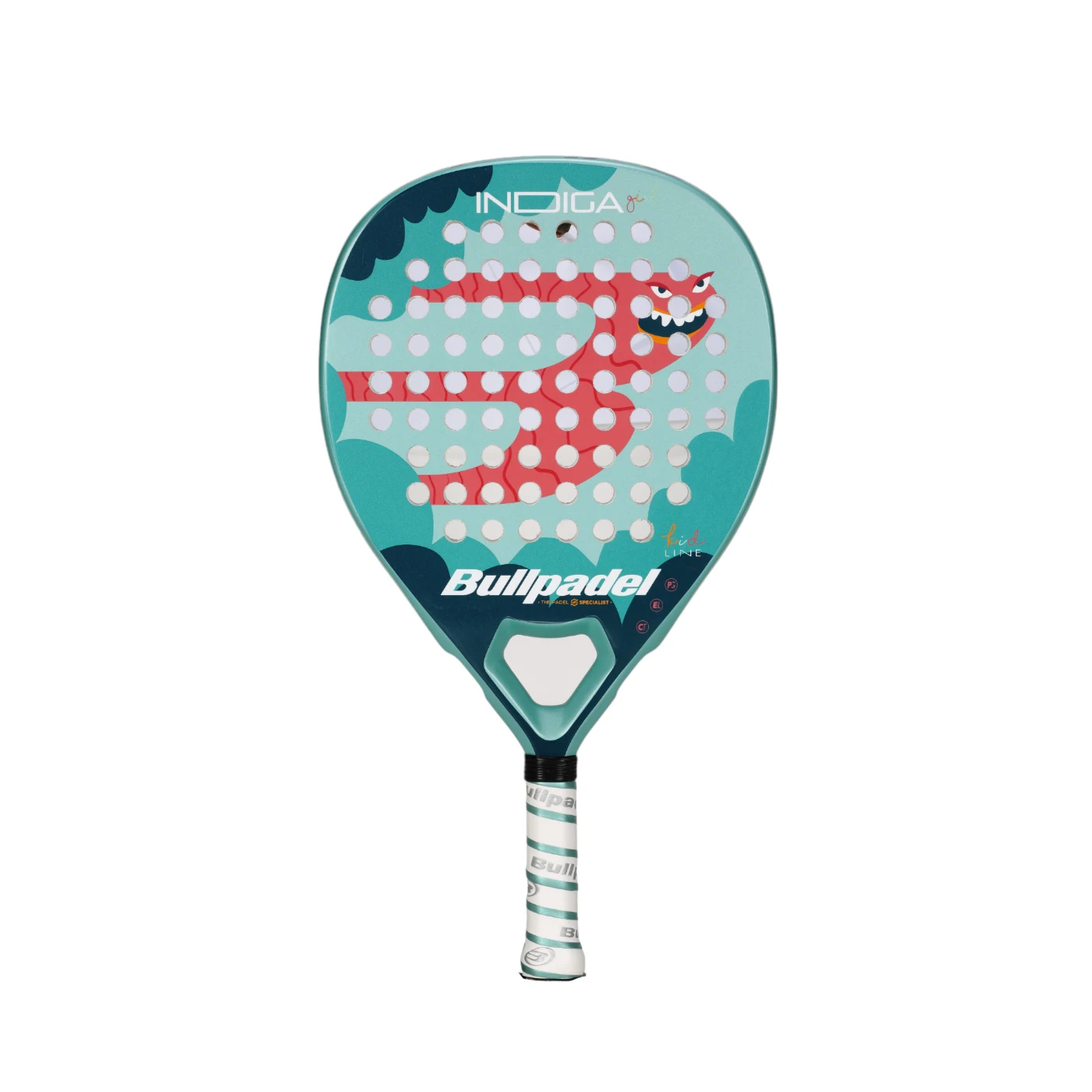 Pala Bullpadel Indiga Girl Junior - Nueva Temporada 2025 - Pala Iniciación - Pala Padel Niña