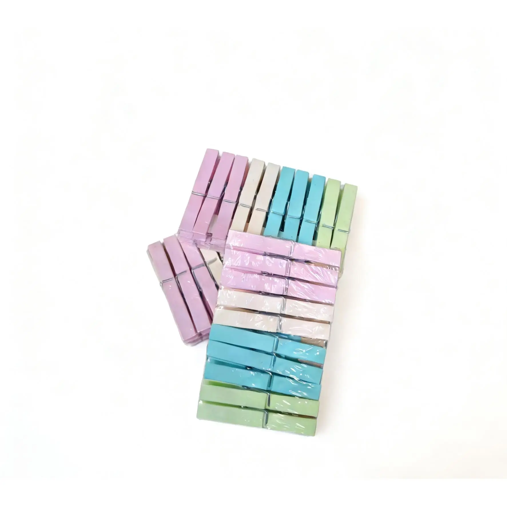 3paquete 20PINZAS ROPA MACIZAS PLASTICO SUPER FUERTE ,Color pastel, TAMANO GRANDE 10cmCM  resistencia para colgar ropa,toallas y cuerdas de secado al aire libre.