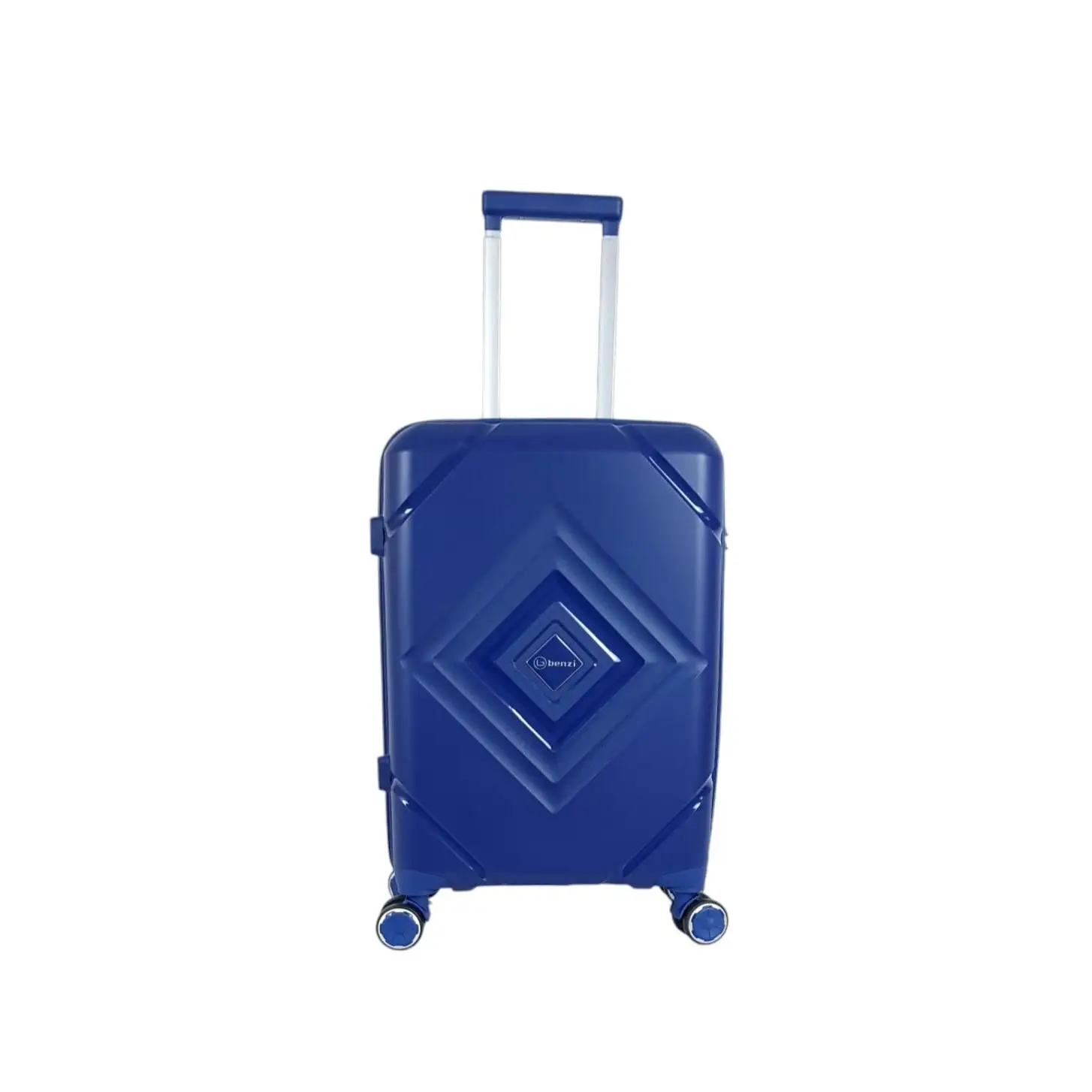 Maleta de cabina Benzi BZ5752 Azul Marino de Viaje Rígida 4 Ruedas giratorias 55 x 39 x 20 cms y 2,3 kg . Equipaje de mano. Cerradura de combinación. Equipaje de Mano. Resistente y Ligera. Low Cost