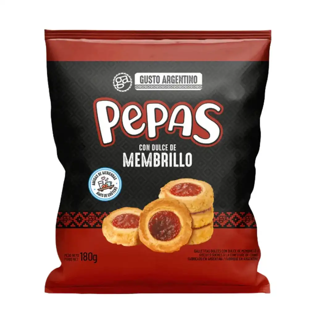 Pepas de Membrillo 180g - Gusto Argentino