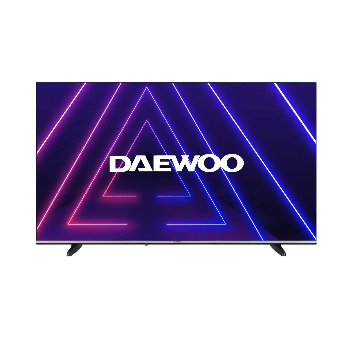 Immerse yourself with the Daewoo 65DM55QV 65" 4K HDR QLED Smart TV, featuring a stunning QLED panel, Dolby Audio, Quad Core processor, and VIDAA system for seamless access to apps like Netflix and YouTube, with built-in WiFi for ultimate connectivity.