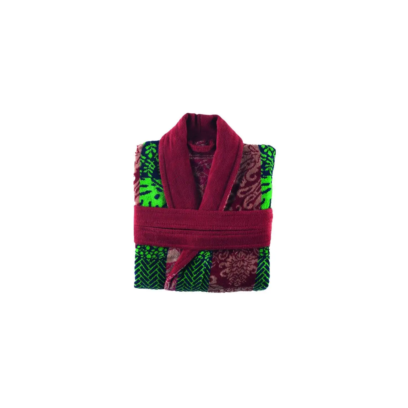 Rizo Basic - Albornoz Terciopelo Jacquard Adriático