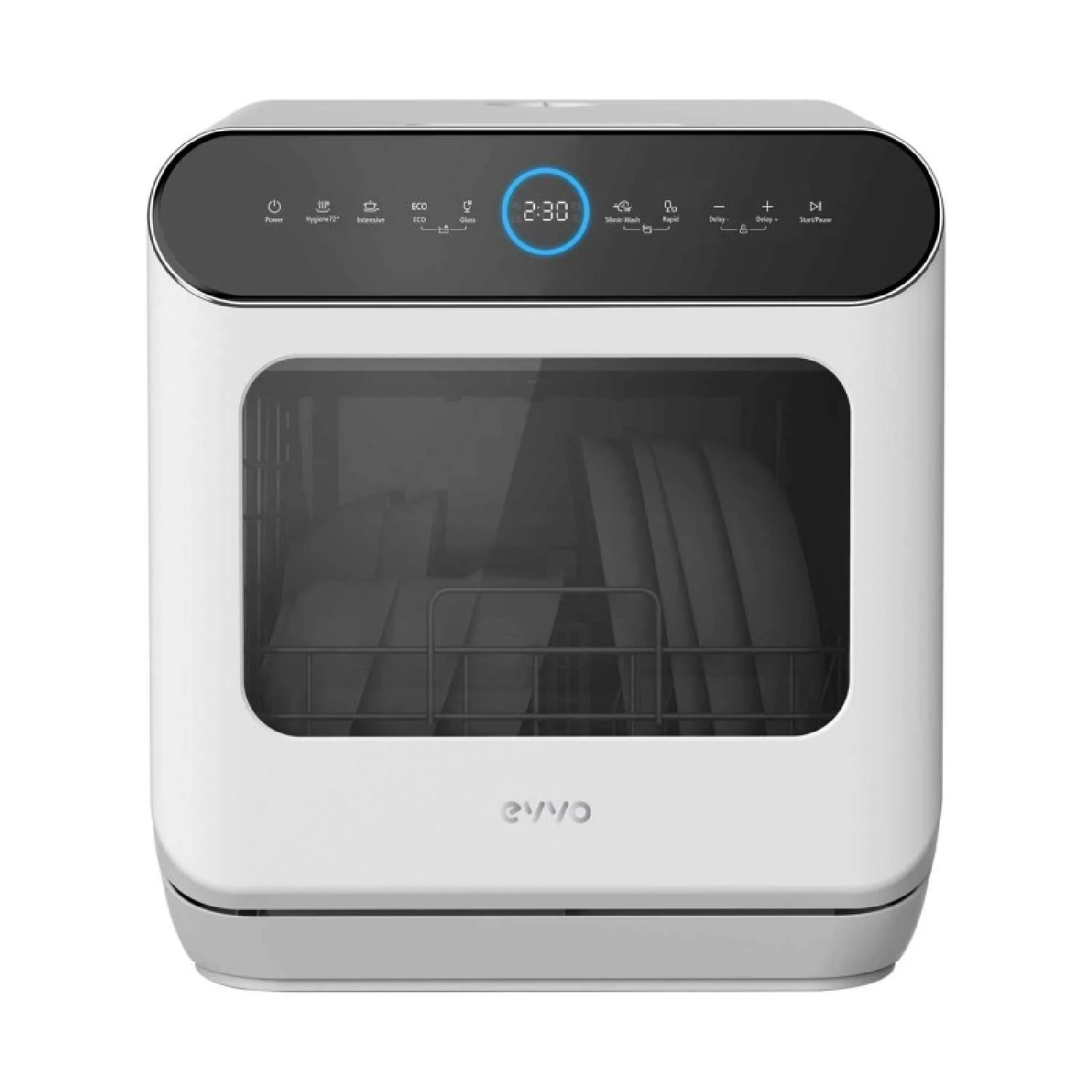 Cecotec EVVO Lavavajillas Mini D Trip 2 - Pequeño tamao Porttil Sin instalación 2 Cubiertos 6 programas