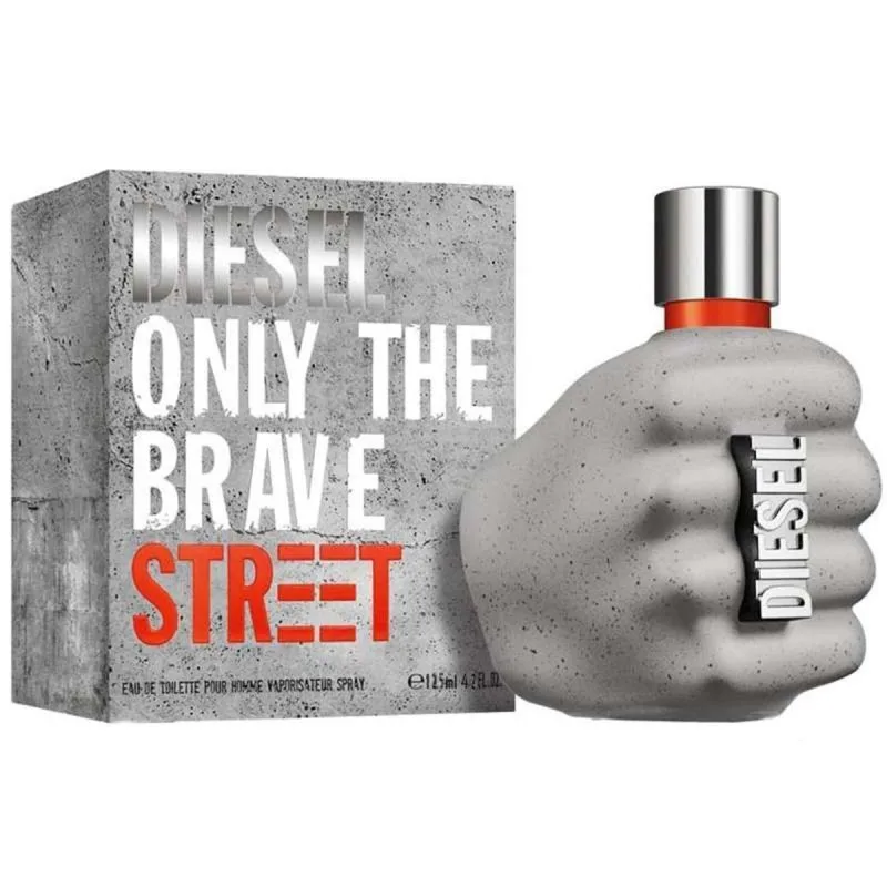 DIESEL ONLY THE BRAVE STREET EAU DE TOILETTE 125ML VAPORIZADOR Colonia de hombre, fragancia para