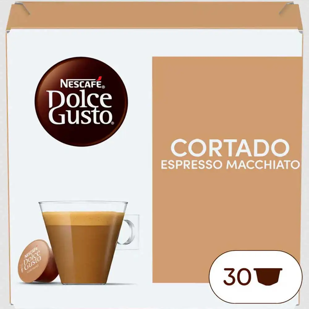 Cut espresso macchiato dolce gusto 120 magnum capsules