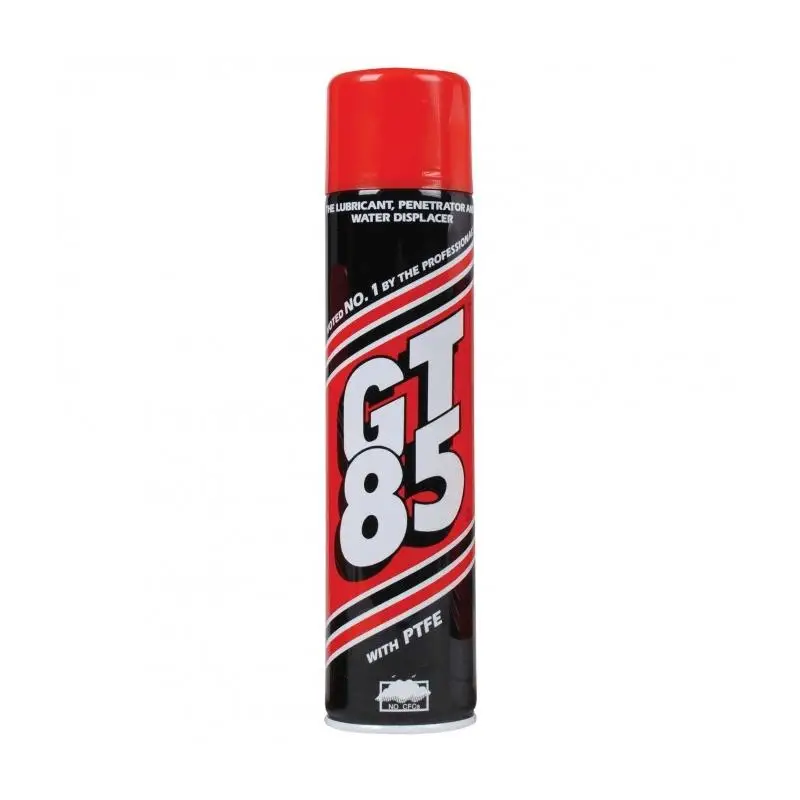 GT85 GT-85 lubricant Spray with Teflon 400ml GT85 GT-85 lubricant Spray with Teflon 400ml GT 85 bicycle