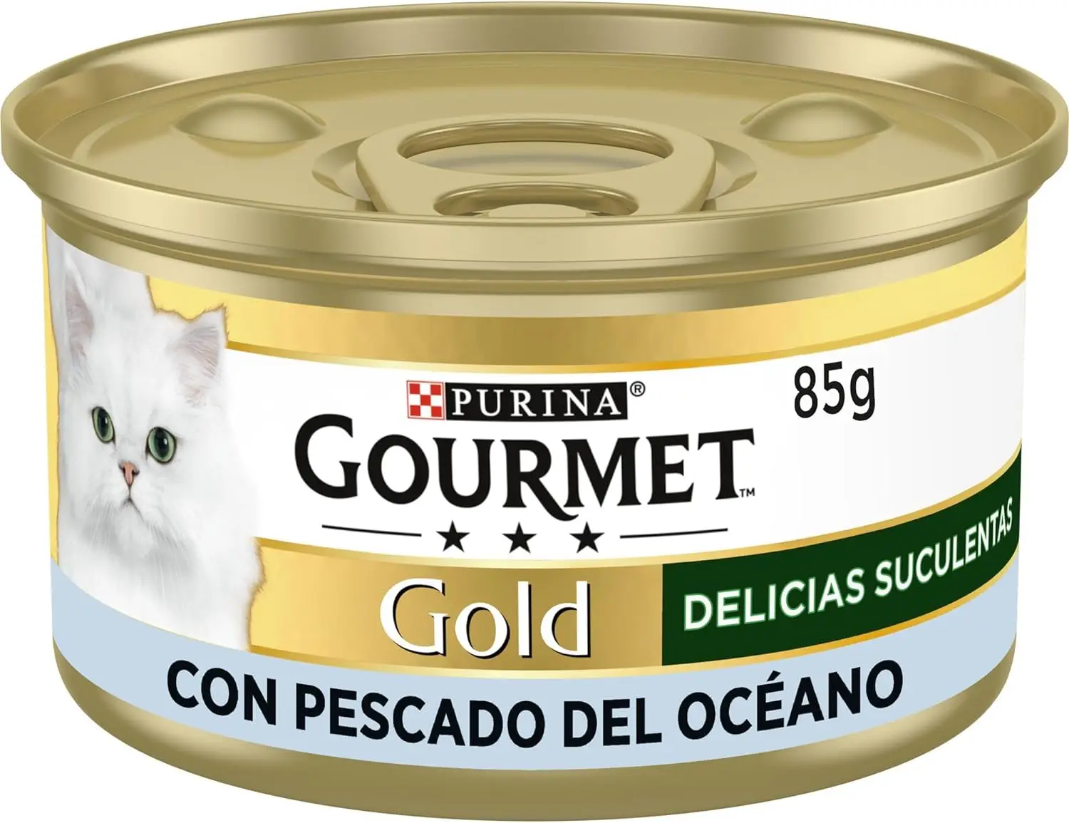 Gourmet Purina Gold succulent delicacies ocean fish wet cat food 85g can