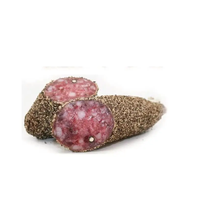 SALCHICHON A LA PIMIENTA GOURMET Ideal para tomar como aperitivos.
