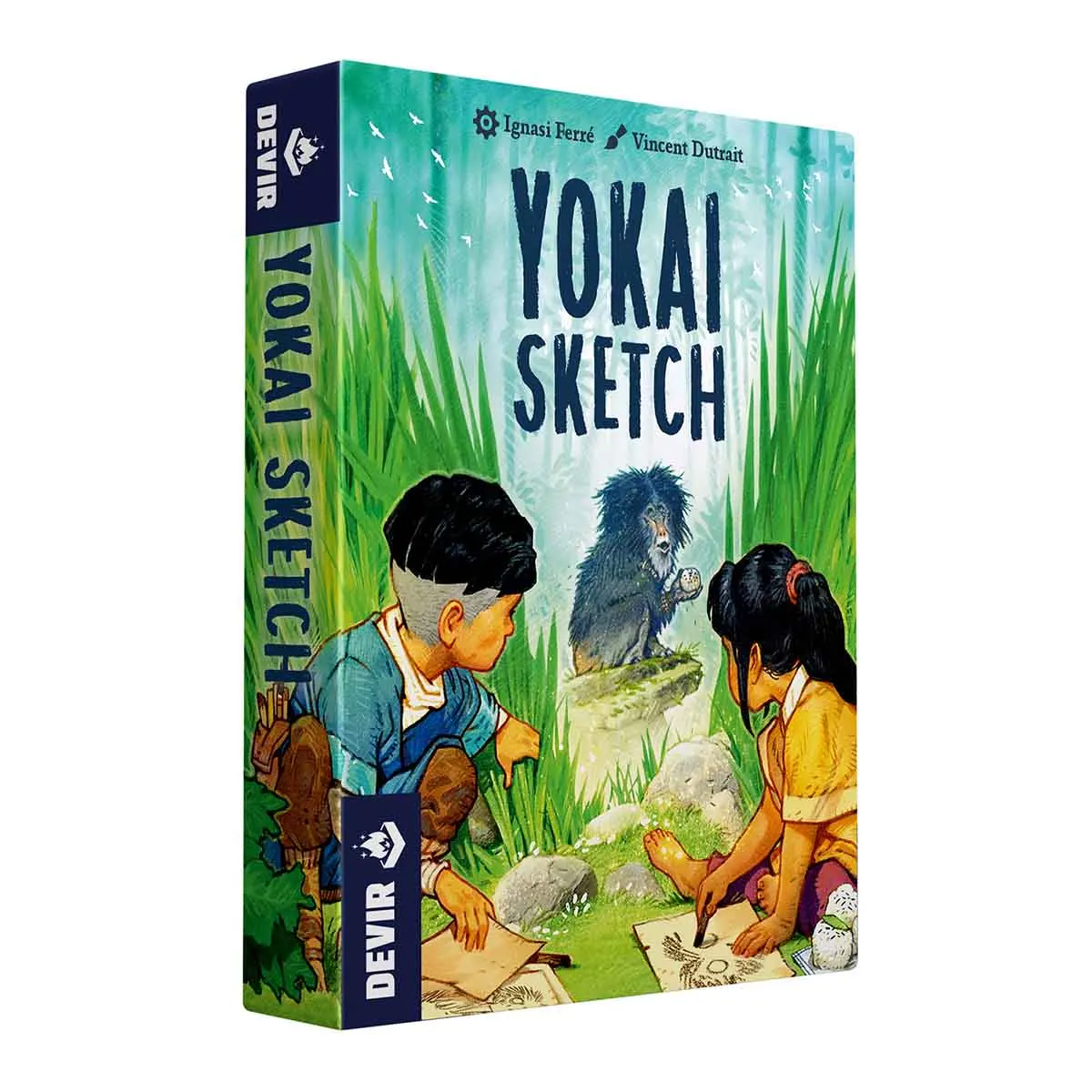 Devir Pocket - Yokai Sketch card game table set