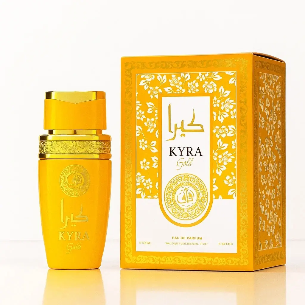 Kyra Gold 100ml - Perfume para Mujer by Afaq, esencia Árabe, lujoso, exclusivo, exótico